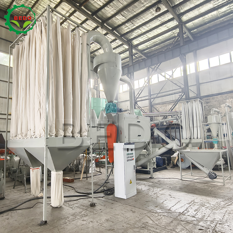 최대 투입 크기 8mm의 효율적인 목재 톱밥 분쇄를 위한 50Hz 저소음 목분기