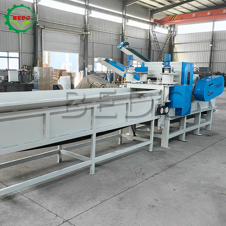 고용량 4000-8000KG/H 탄소강 목재 톱밥 제조 기계, 바이오매스 처리를 위한 90KW 전력
