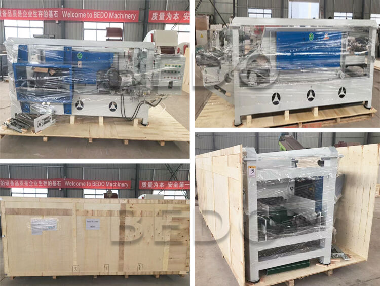 125mm 롤러 목재 칩 기계 탄소강 본체 7.5kw 듀얼 메인 샤프트 장비