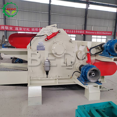 중량 폐기물 나무 가지 드럼 나무 칩 머신 110KW