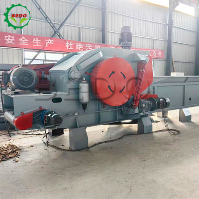 내구성 160KW 중력 체인 피더 드럼 칩러 목재 재활용용용 목재 쇄기