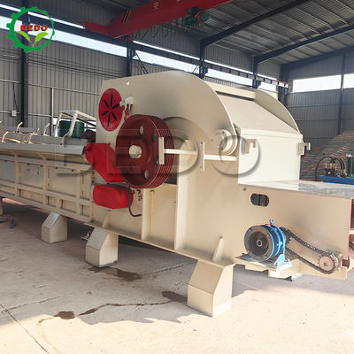 160KW 목재 분쇄기를 사용하는 헤비 듀티 체인 피더 드럼 칩퍼 목재 분쇄기 발전소