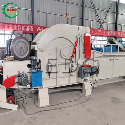 3KW 4KW 배열 모터 파워 1000MM 너비 피더 크기와 목재 분쇄 기계