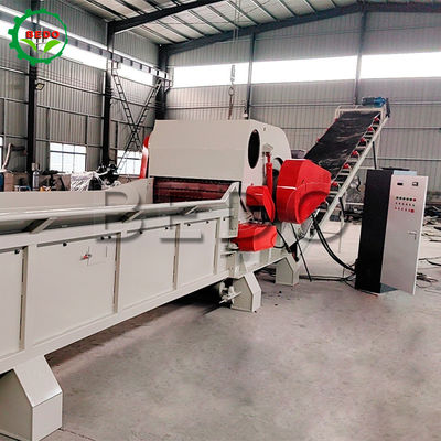 높은 용량 160KW 중량 체인 피더 드럼 칩러 목재 분쇄기 발전소용