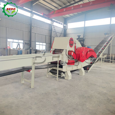 2pcs 블레이드 자체 공급 나무 칩 머신 원활한 작동을 위해 수압 모터