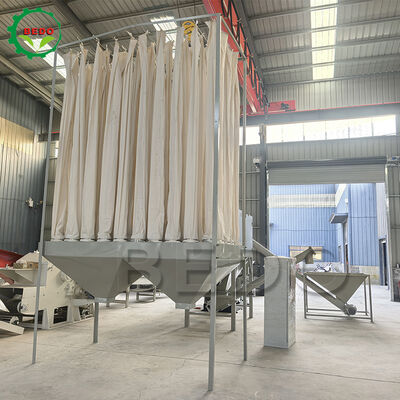 집진기가 있는 산업용 목재 분말 제조기, 저소음 및 50-200 메쉬 미세도